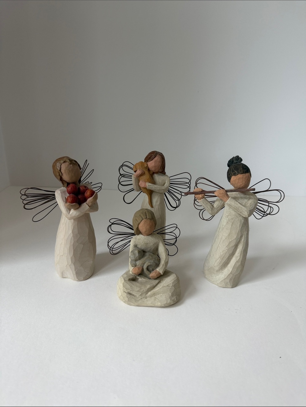 4 Willow Tree Angels